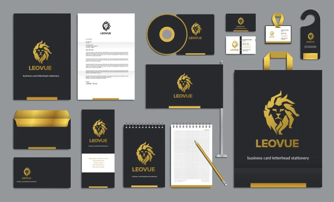 Diseño tarjetas de presentación + Papelería