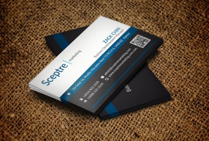 Diseño tarjetas de presentación + Papelería