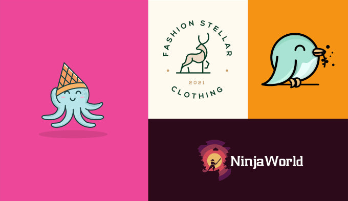 Diseño logo moderno y minimalista