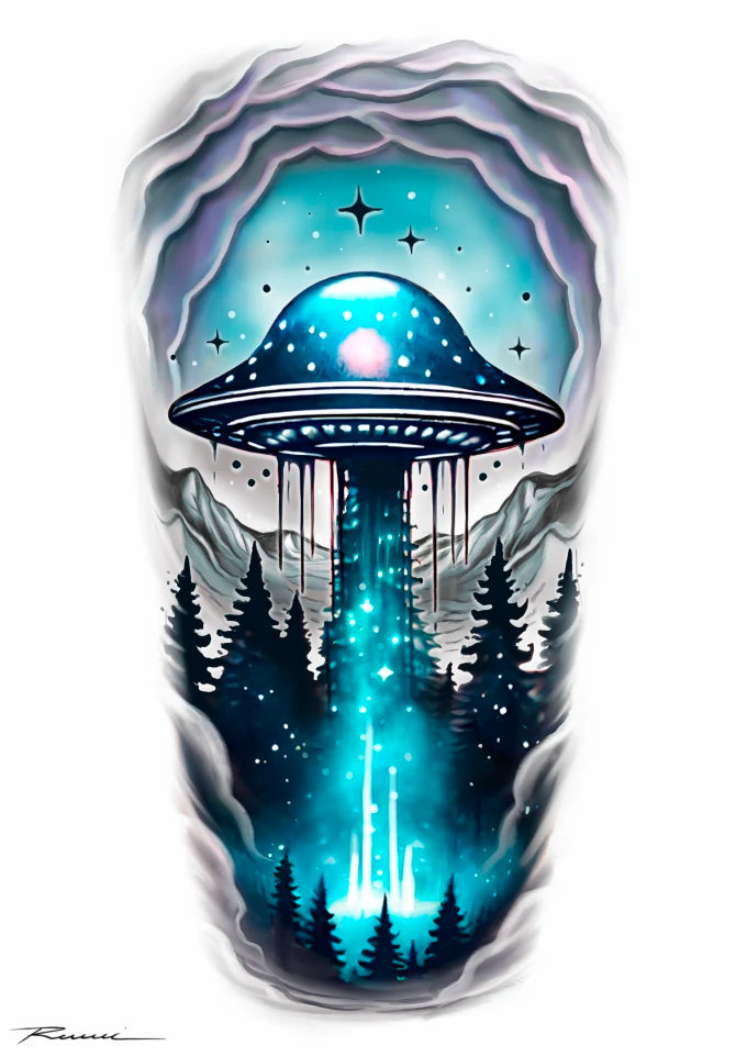 Diseño de tatuaje súper artístico en cualquier estilo.