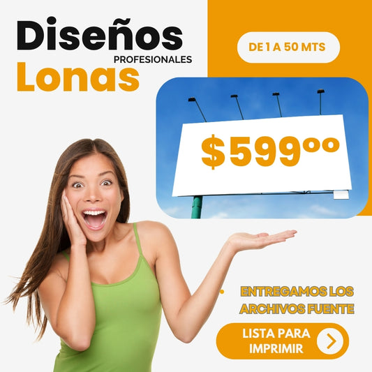 Diseño profesional LONAS