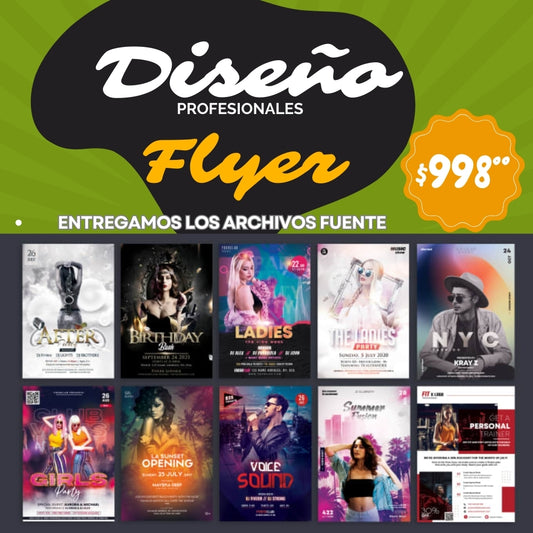 Diseño profesional de FLYER