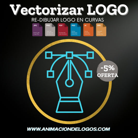 VECTORIZAR LOGO - TRAZO EN CURVAS