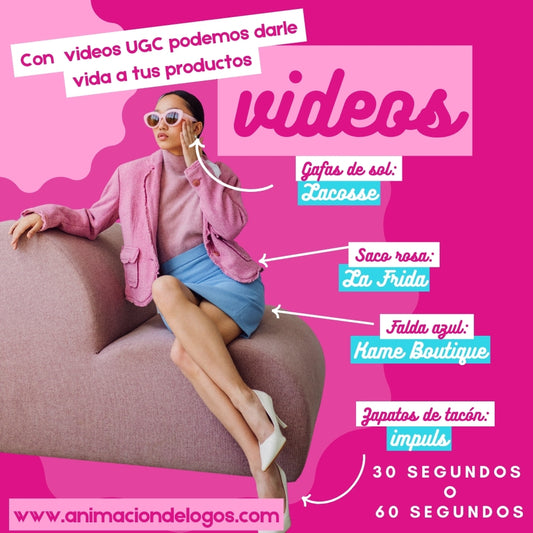 Videos UGC para TIKTOK, INSTAGRAM, REELS