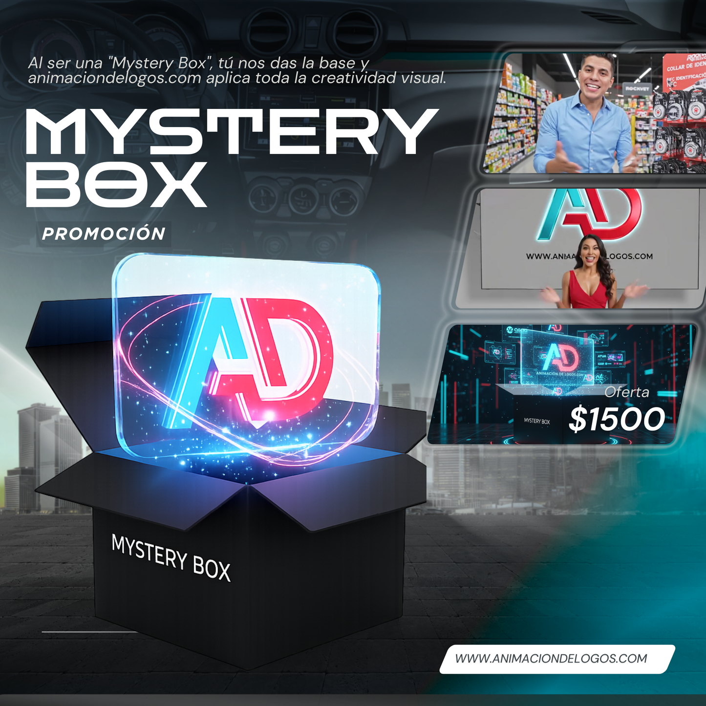 MYSTERY BOX- AD // ANTICIPO 50%// EXCLUSIVO VENDEDOR FISICO